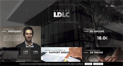 Desktop Screenshot of groupe-ldlc.com