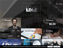 Tablet Screenshot of groupe-ldlc.com